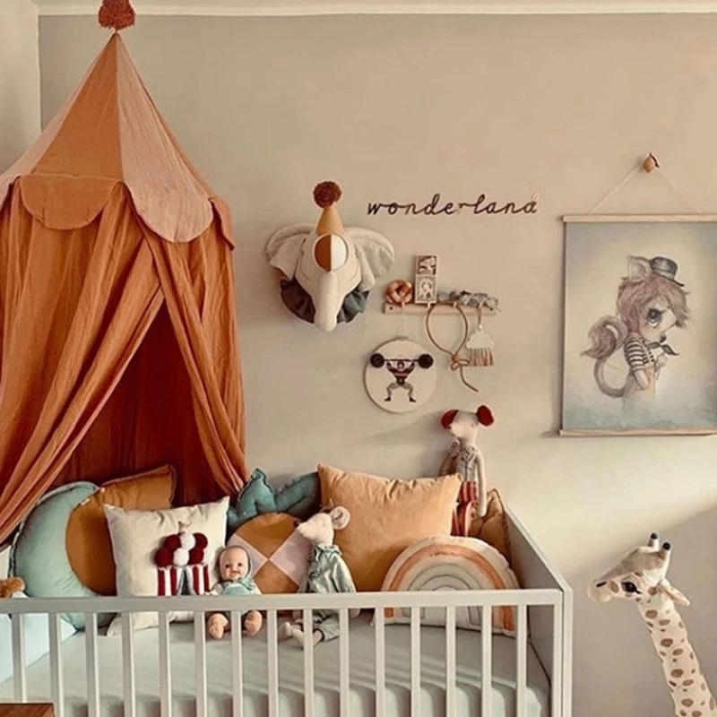 Baby Nursery Decor Ideas - INS Nordic Babybed Speeltent Anti Muggen