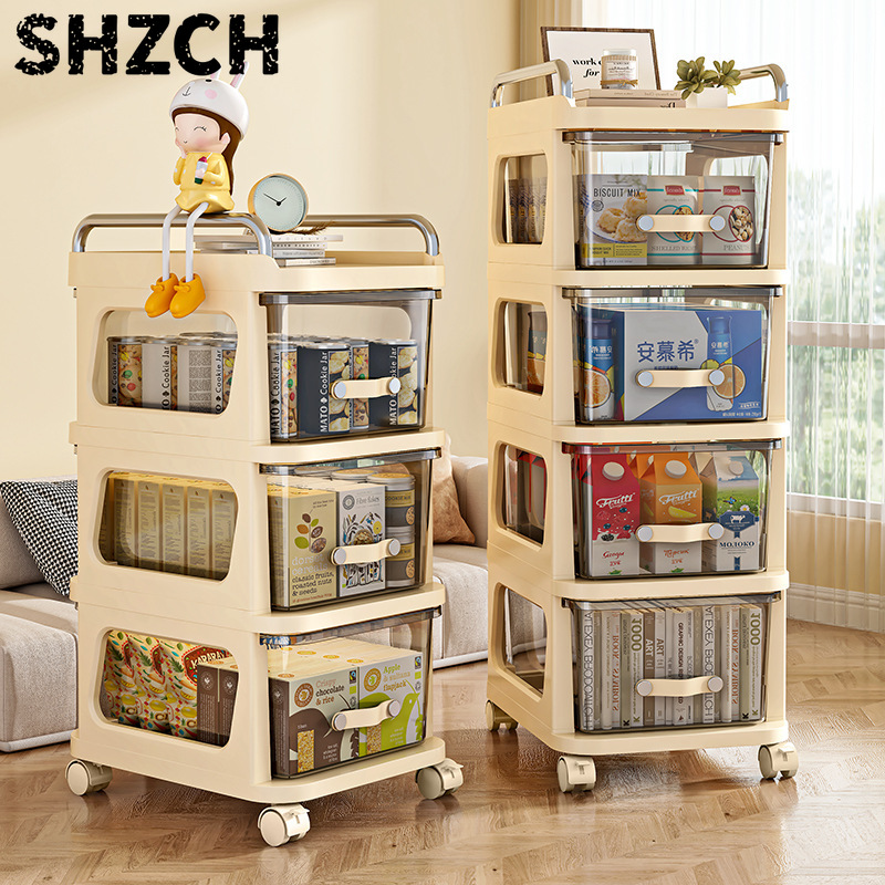 Baby Nursery Essentials - Multifunctionele snackkar, mobiele organizer, houder voor