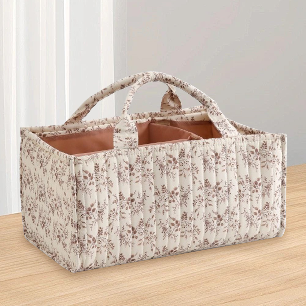 Baby Nursery Essentials - Bloemenopbergmand voor de kinderkamer met verwijderbare