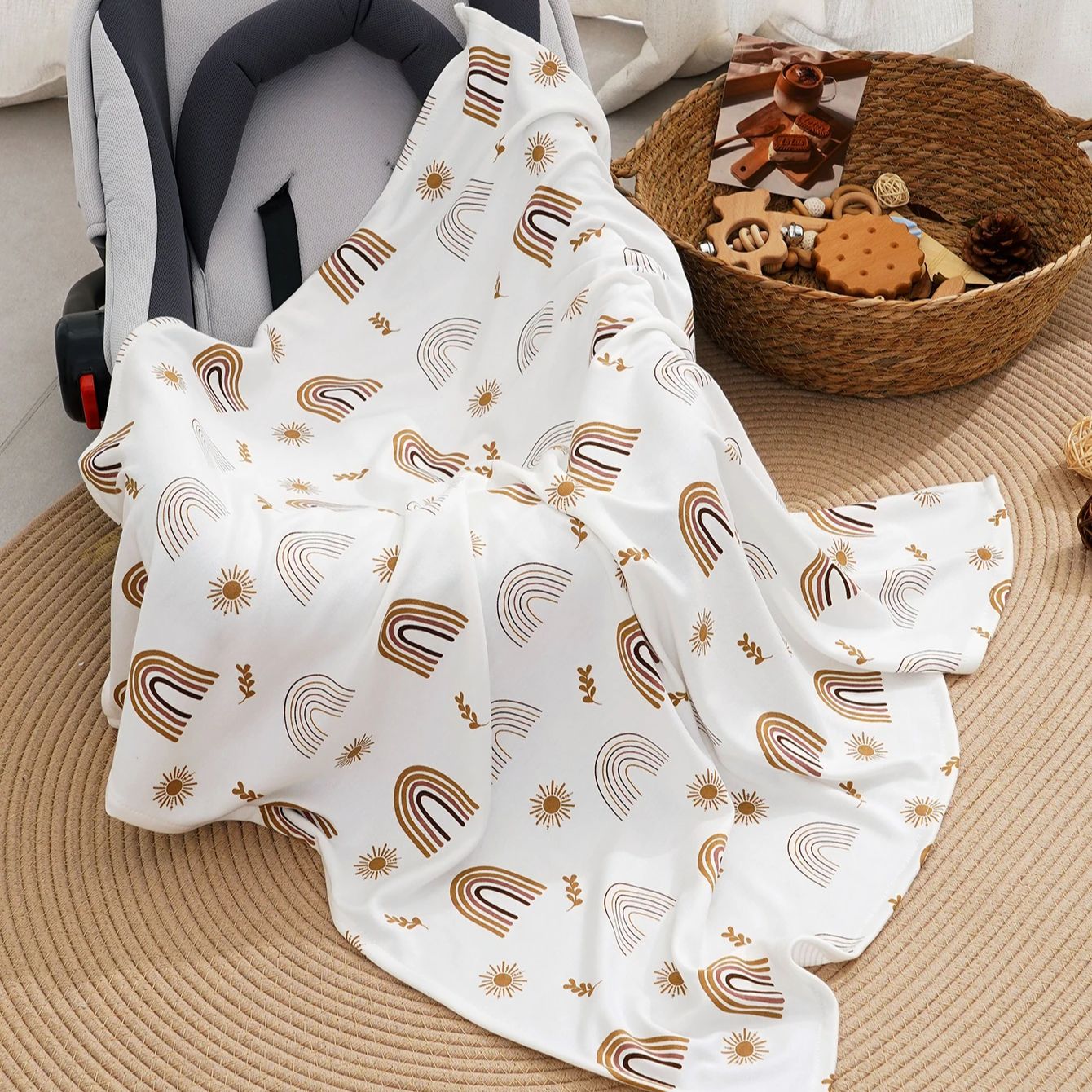 Baby Nursery Essentials - Elinfant pasgeboren bamboe ontvangende dekens baby