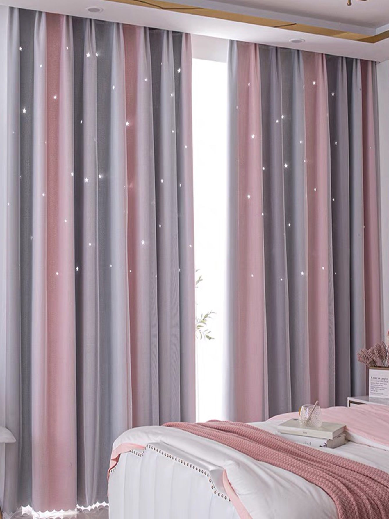 Baby Nursery Blackout Curtains - Verduisterende kindergordijnen voor slaapkamer Thermisch geïsoleerd