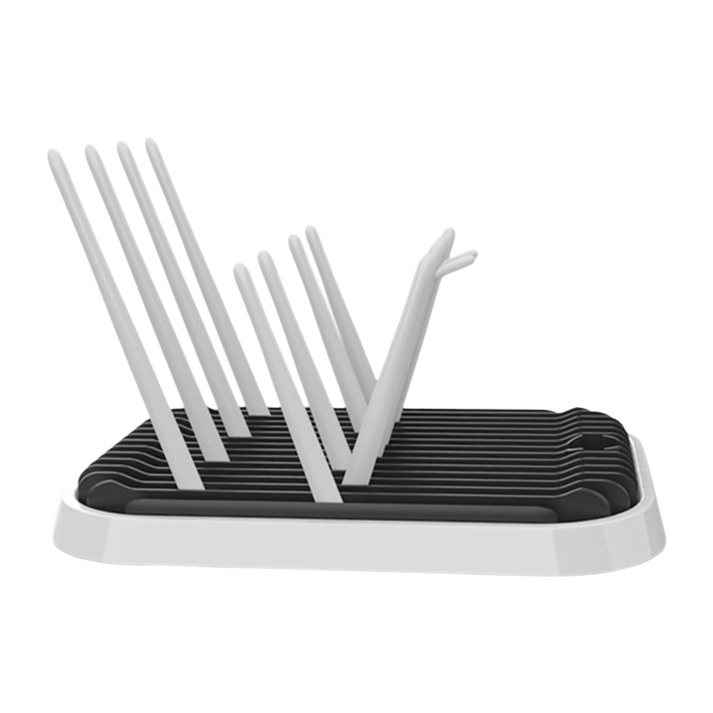 Baby Nursery Essentials - Opvouwbaar droogrek voor babyflessen Stevig plastic
