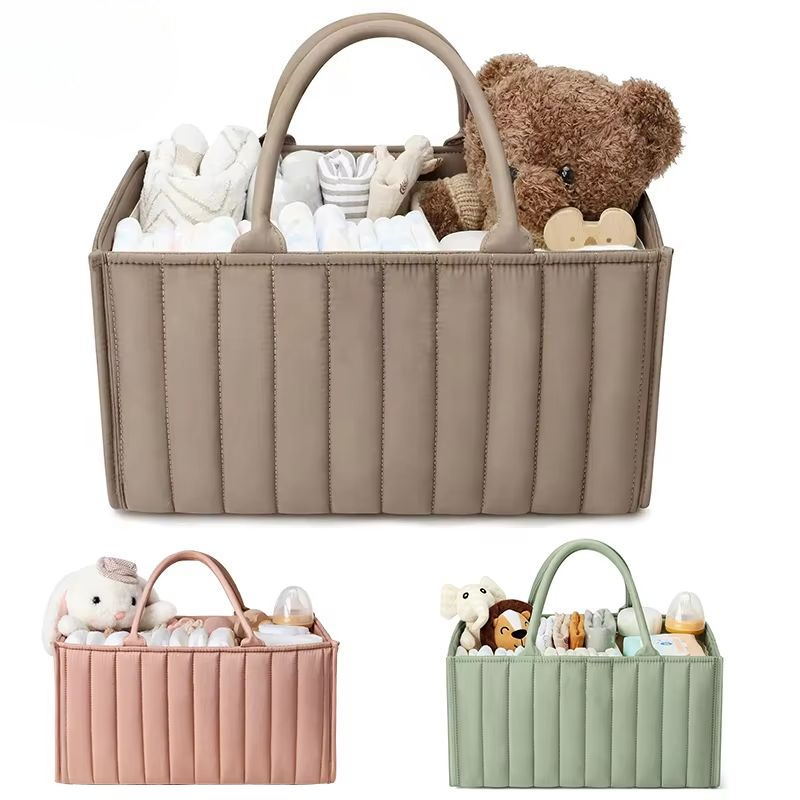 Baby Nursery Essentials - Baby Luiertas Opbergmand voor Babyartikelen, Reismand