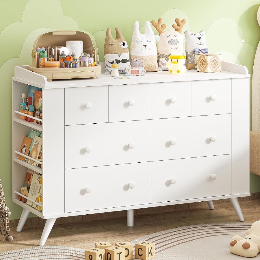 Baby Nursery Drawers - Babykast, kast met 8 lades voor
