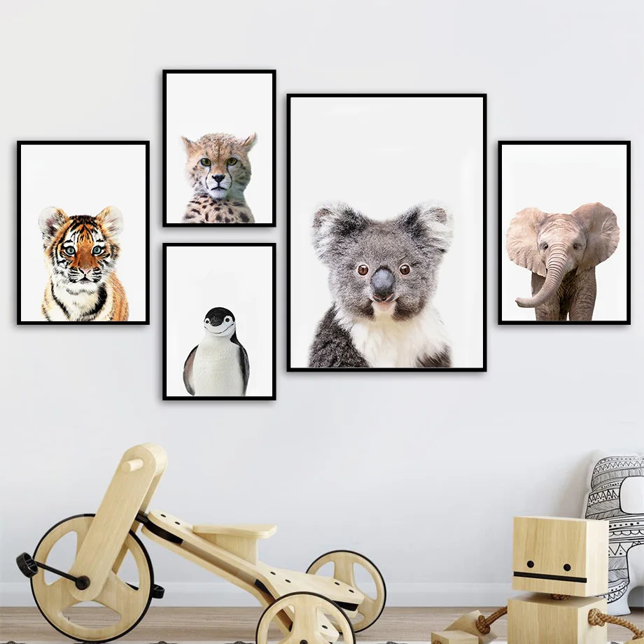 Groot formaat, 1 stuk, lijsten - Baby Zoo Nursery recensie en prijs