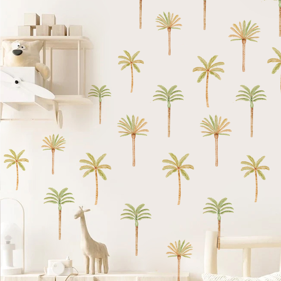 Boho Kokospalm Muursticker Voo - Baby Nursery Decor Ideas recensie en prijs