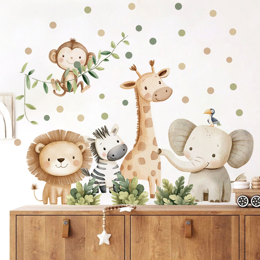 Boho bosdieren muurstickers vo - Baby Nursery Decor Ideas recensie en prijs