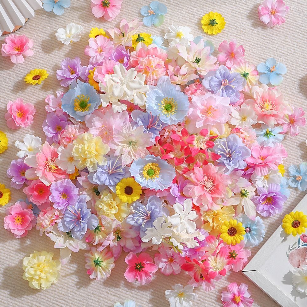 20/50 stuks kunstbloemen zijde - Baby Nursery Decor Ideas recensie en prijs
