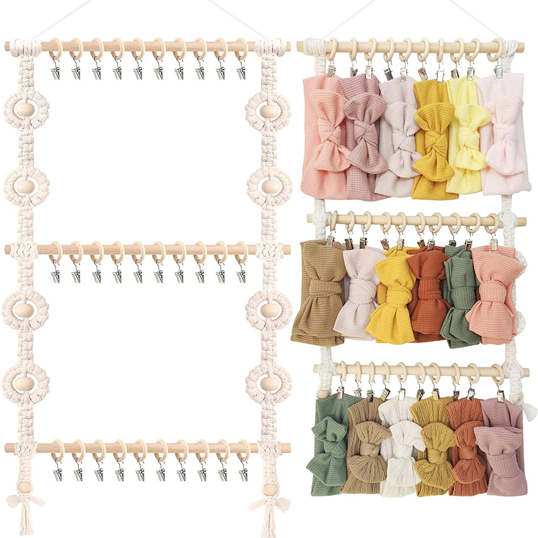 Macrame muur opknoping Boho ho - Baby Nursery Decor Ideas recensie en prijs