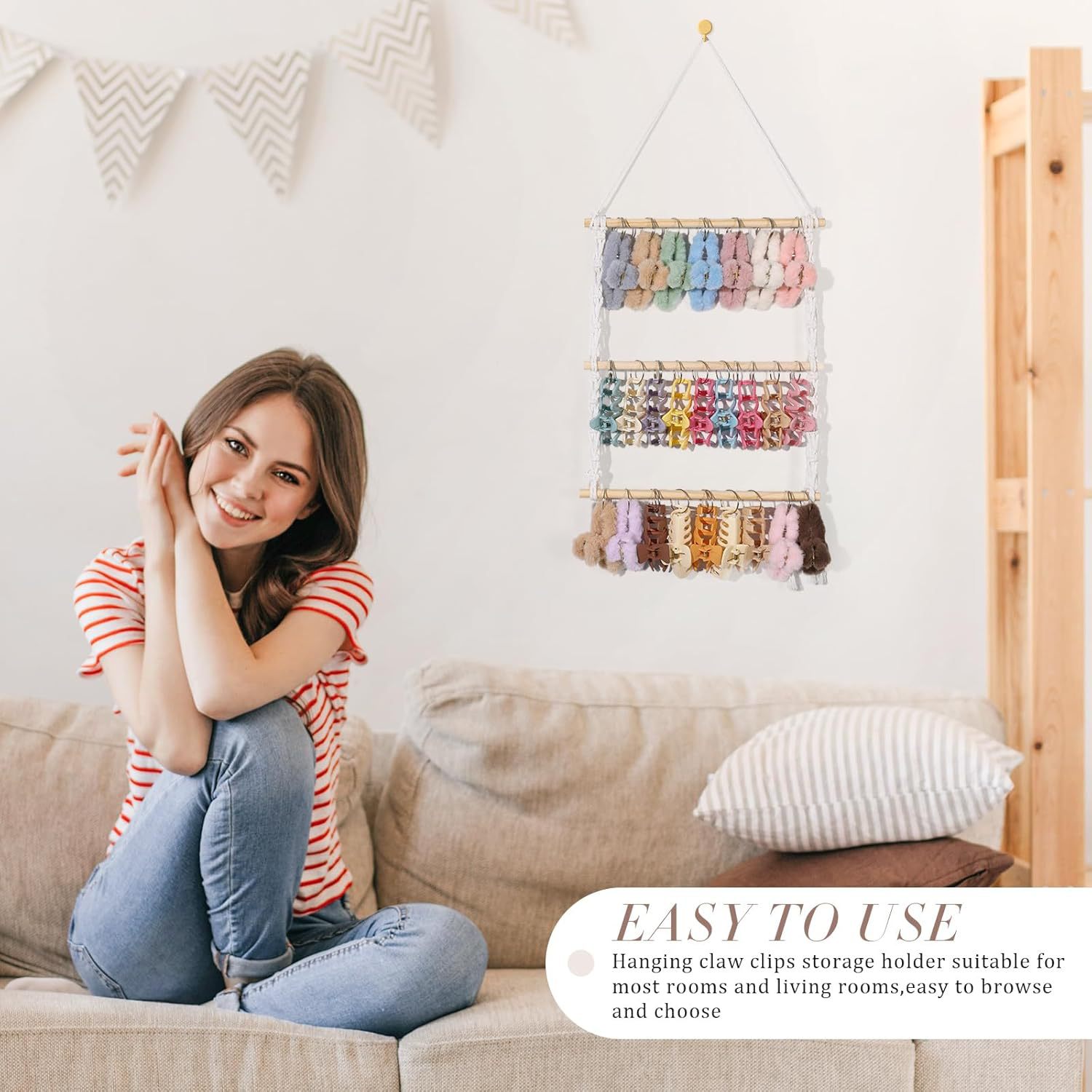 Macrame muur opknoping Boho ho - Baby Nursery Decor Ideas recensie en prijs