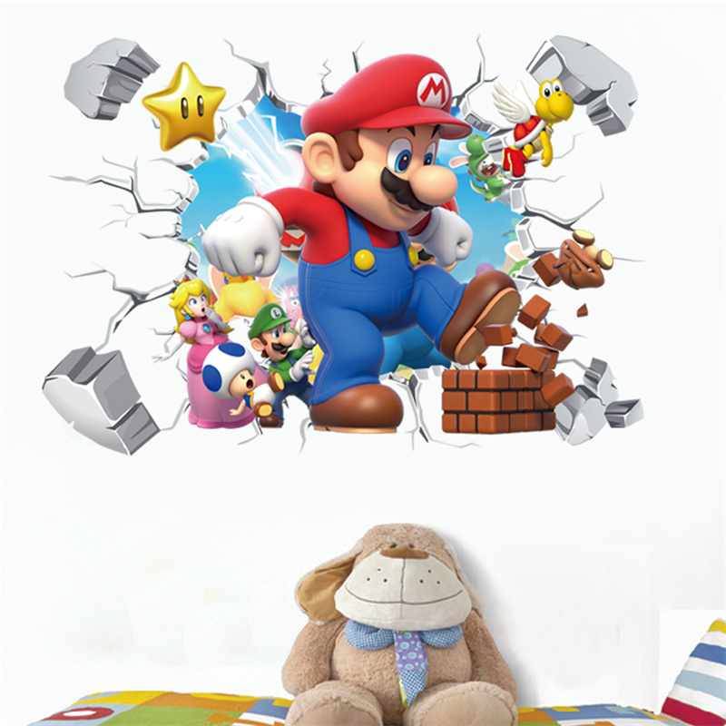 3D Cartoon Anime Game Characte - Baby Nursery Stickers recensie en prijs