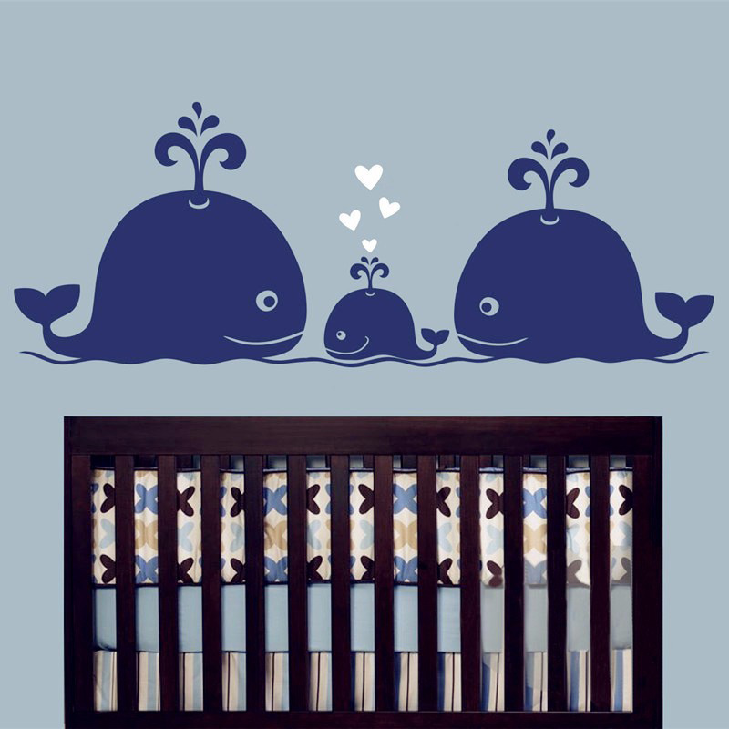 Nieuwe schattige walvis harten - Baby Nursery Vintage Decor recensie en prijs