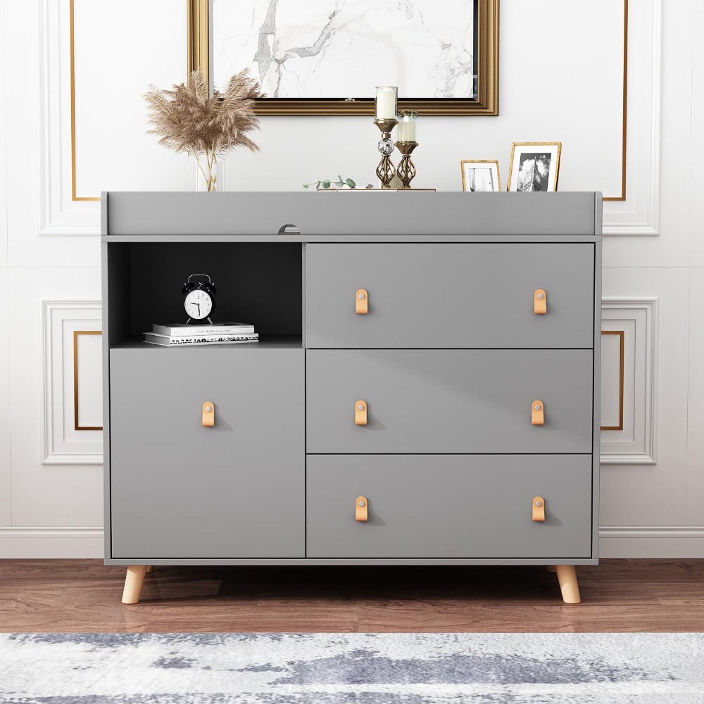 Babycommode commode, twee-in-é - Baby Nursery Drawers recensie en prijs