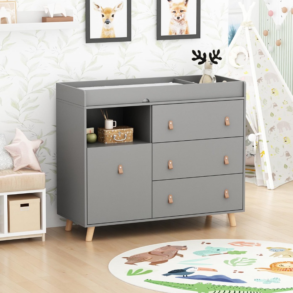 Babycommode commode, twee-in-é - Baby Nursery Drawers recensie en prijs