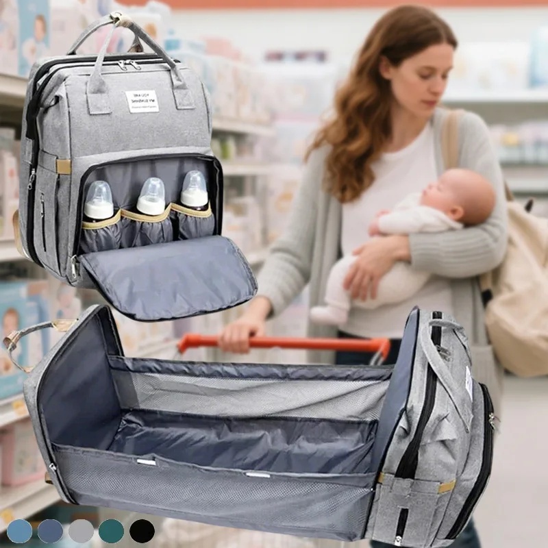 Ruime luiertas met verschoning - Baby Nursery Backpack recensie en prijs