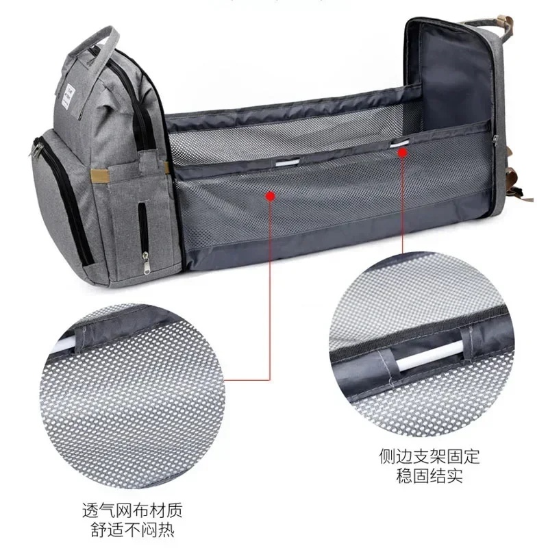 Ruime luiertas met verschoning - Baby Nursery Backpack recensie en prijs
