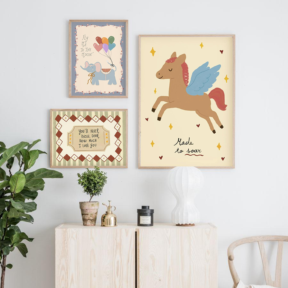 Vintage schommelpaard giraffe  - Baby Nursery Vintage Decor recensie en prijs