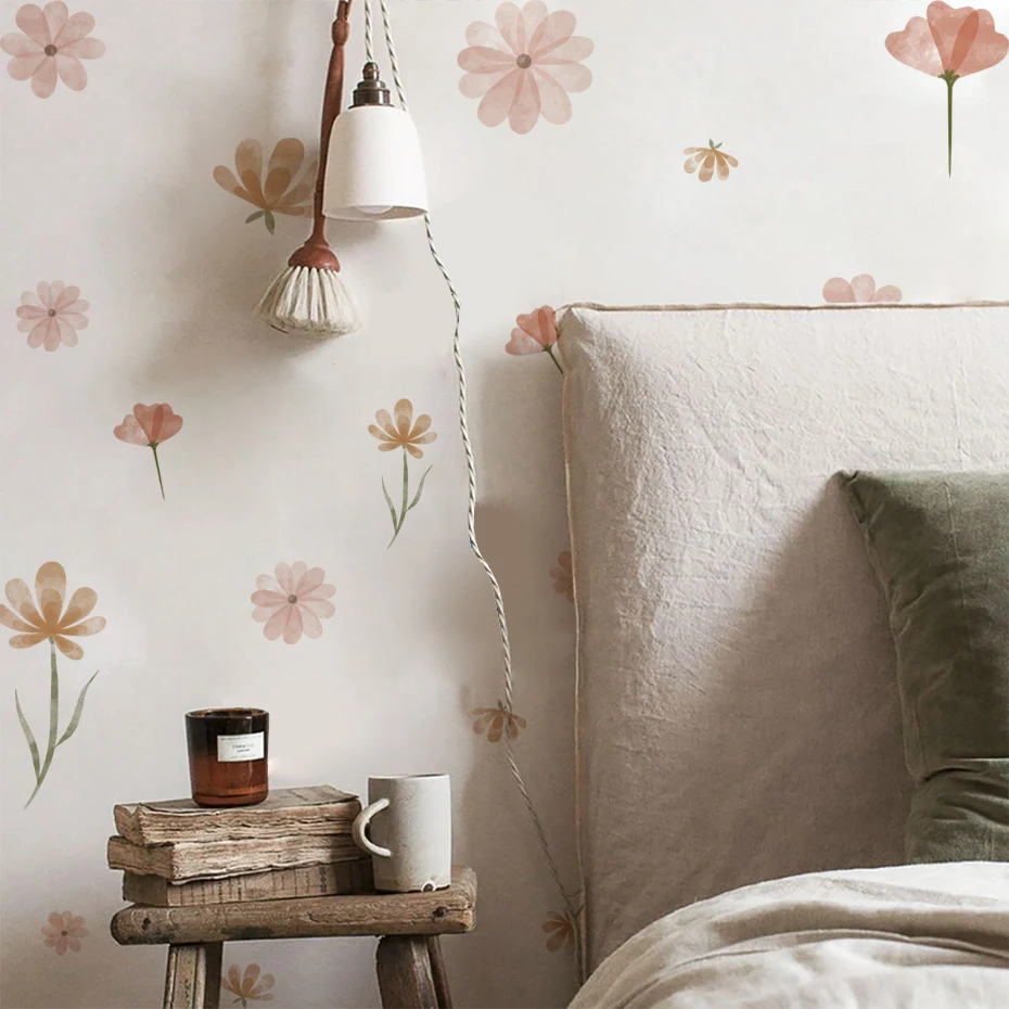 Boho bloemen muurstickers kind - Baby Nursery Stickers recensie en prijs