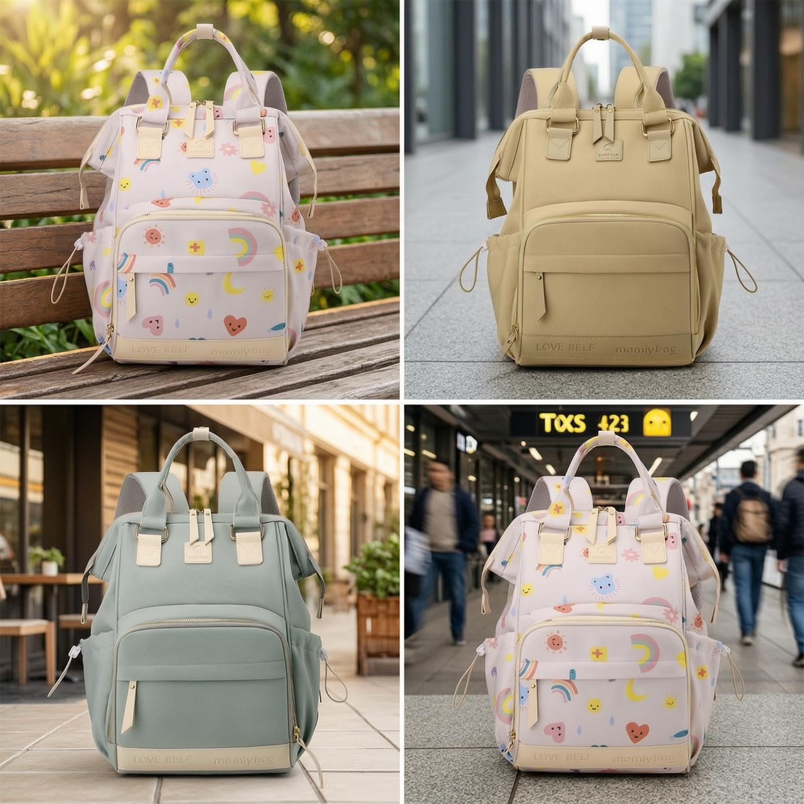 Luiertas rugzak voor moeders m - Baby Nursery Backpack recensie en prijs