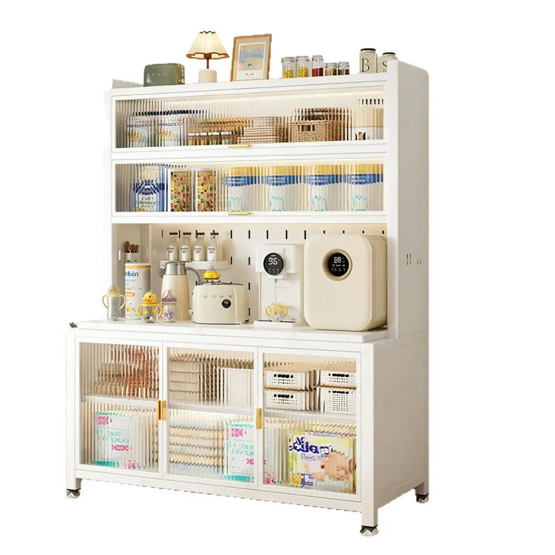 Stalen babyvoedingstafel met o - Baby Nursery Shelves recensie en prijs