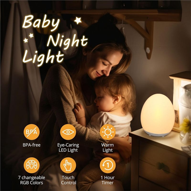 ABAE-Eye-Caring Baby Nachtlamp - Baby Nursery Hours recensie en prijs