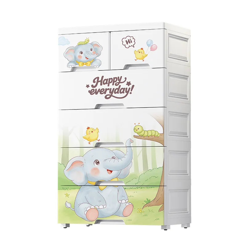 58 cm brede cartoon opbergkast - Baby Nursery Drawers recensie en prijs