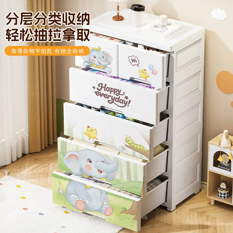 58 cm brede cartoon opbergkast - Baby Nursery Drawers recensie en prijs