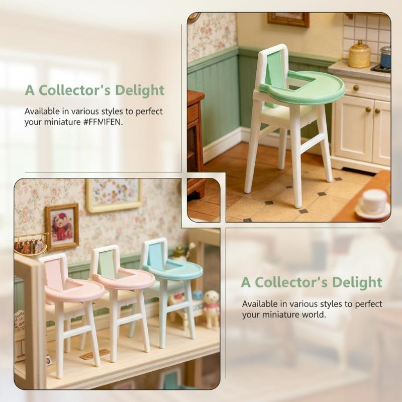 Miniatuur 1/12 schaal poppenhu - Baby Nursery Decor Ideas recensie en prijs