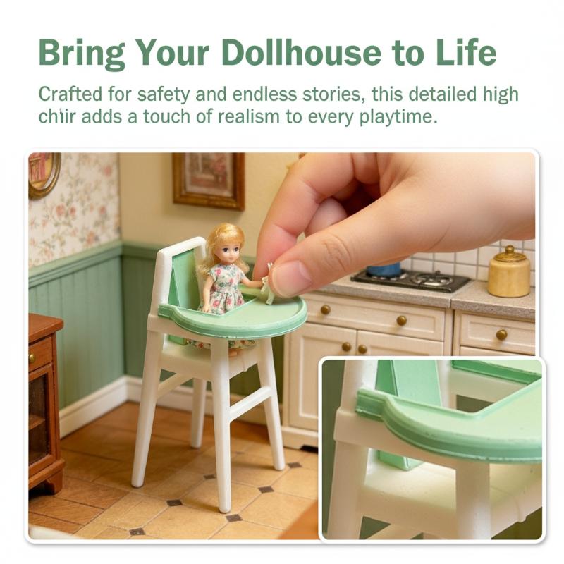Miniatuur 1/12 schaal poppenhu - Baby Nursery Decor Ideas recensie en prijs