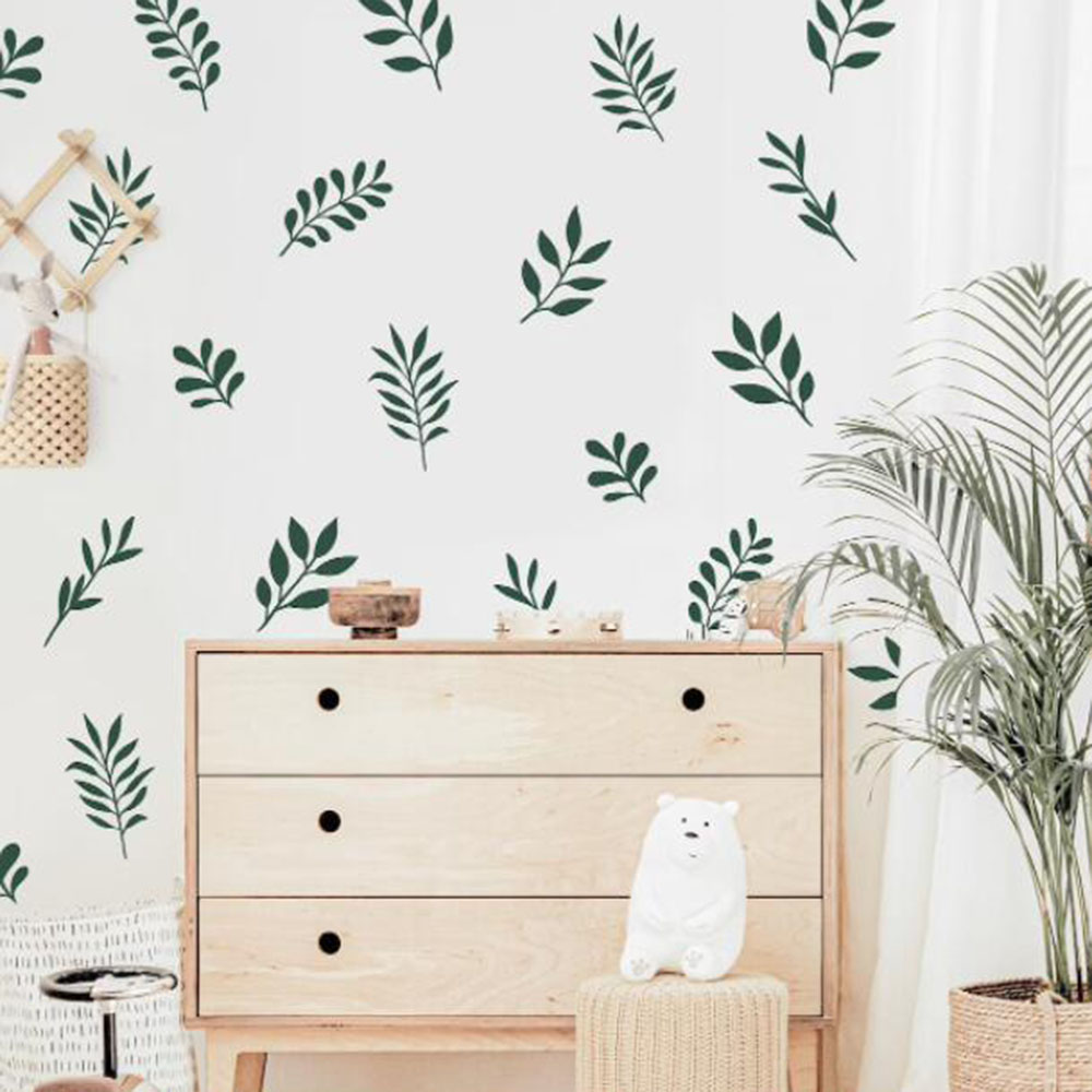 41 stuks botanische blad muurs - Baby Nursery Stickers recensie en prijs