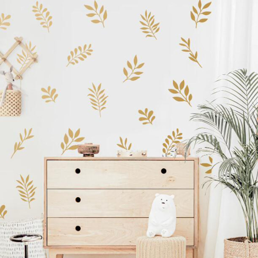 41 stuks botanische blad muurs - Baby Nursery Stickers recensie en prijs