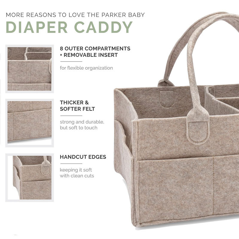Luiercaddy - Opbergbak voor ki - Baby Nursery Shelves recensie en prijs
