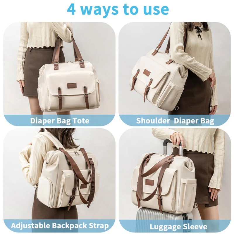 Luiertas rugzak waterdicht, gr - Baby Nursery Backpack recensie en prijs
