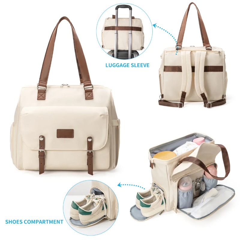 Luiertas rugzak waterdicht, gr - Baby Nursery Backpack recensie en prijs