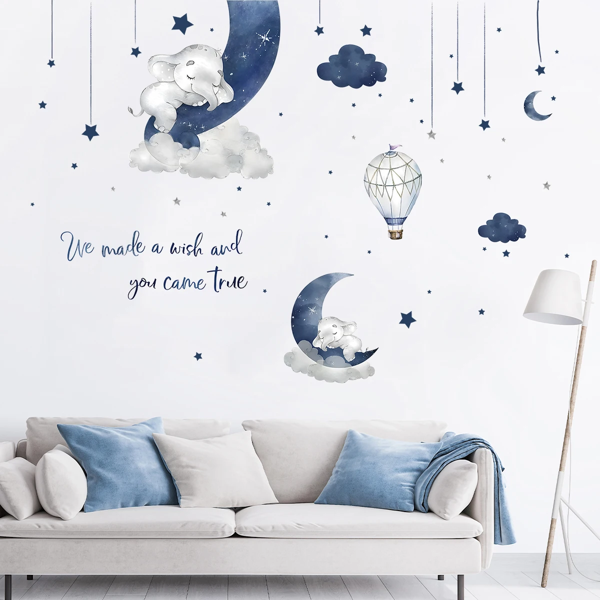1Pc Cartoon Dier Olifant Muurs - Baby Nursery Decor Ideas recensie en prijs