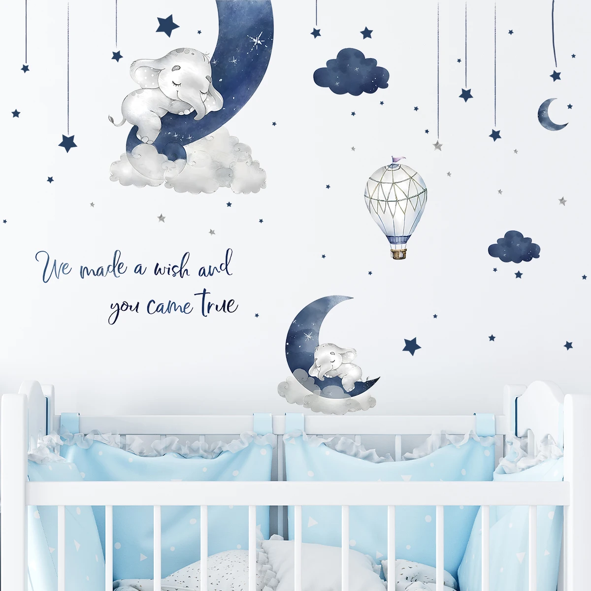 1Pc Cartoon Dier Olifant Muurs - Baby Nursery Decor Ideas recensie en prijs