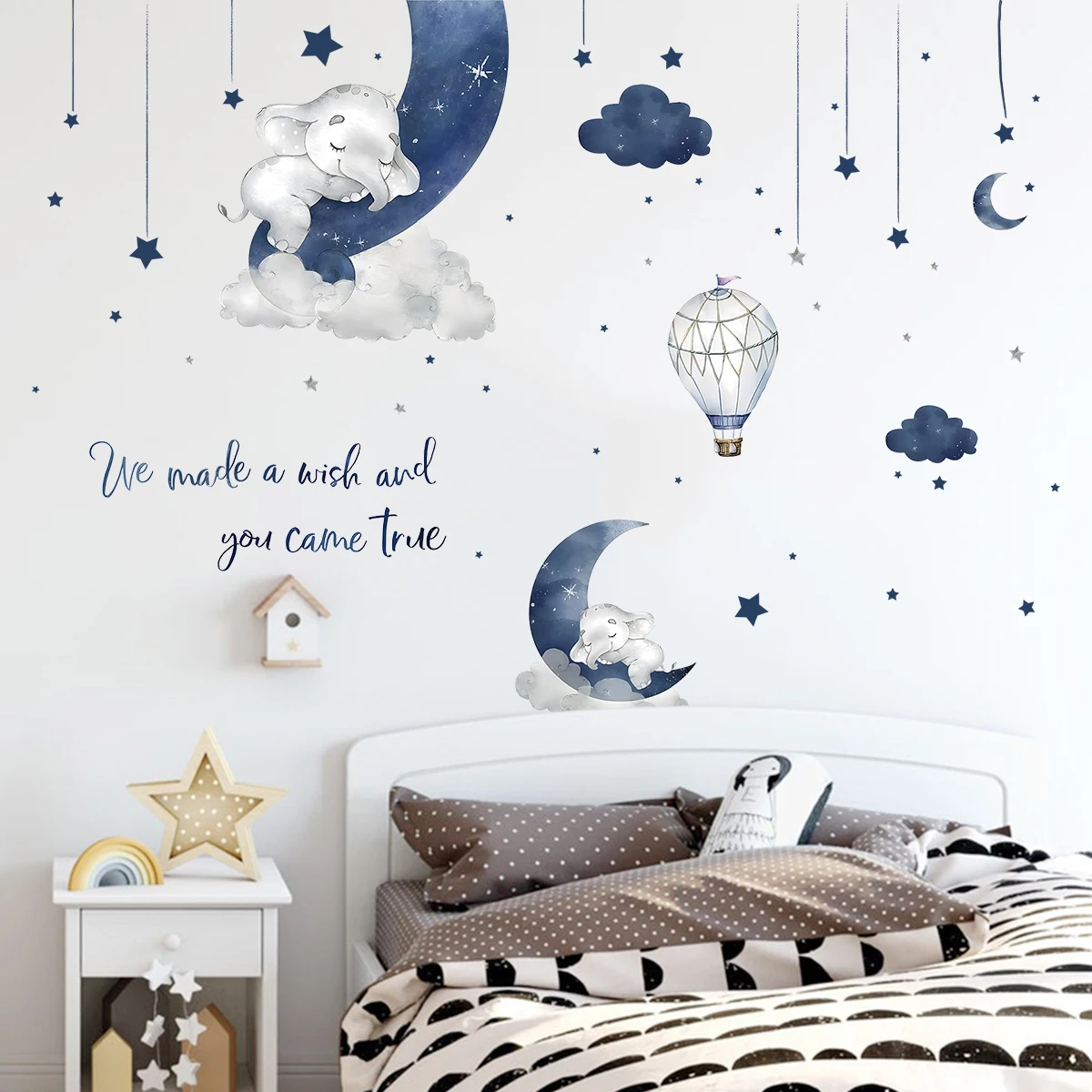 1Pc Cartoon Dier Olifant Muurs - Baby Nursery Decor Ideas recensie en prijs