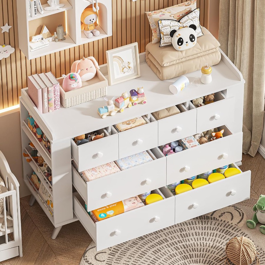 Babykast, kast met 8 lades voo - Baby Nursery Drawers recensie en prijs