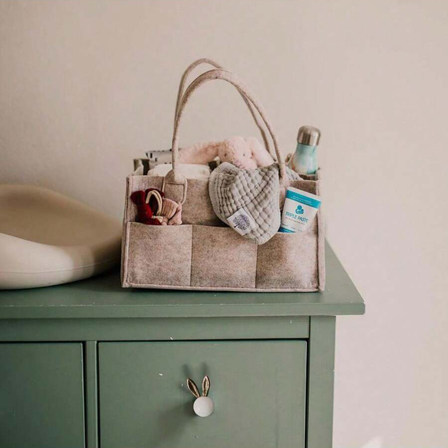 Baby luiertas, balvormige tas, - Baby Nursery Essentials recensie en prijs