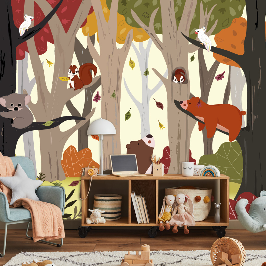 25+ op maat gemaakte peel-and- - Baby Nursery Jungle Wallpaper recensie en prijs