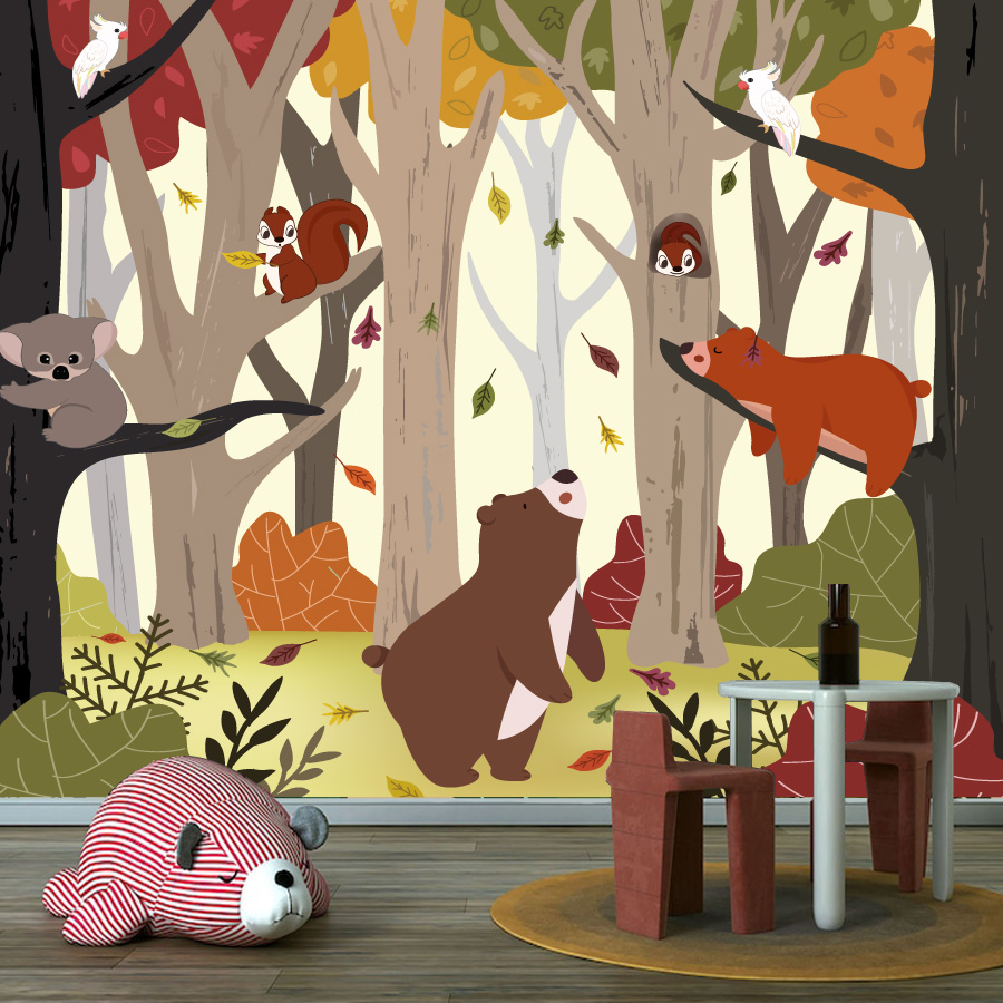 25+ op maat gemaakte peel-and- - Baby Nursery Jungle Wallpaper recensie en prijs