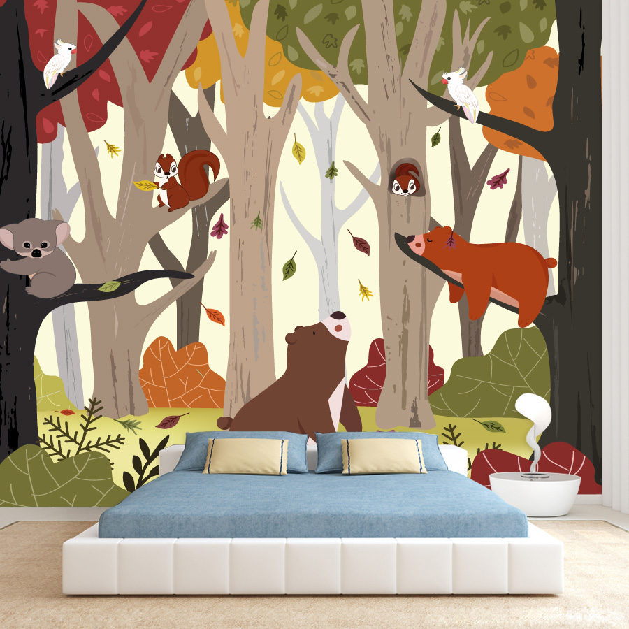 25+ op maat gemaakte peel-and- - Baby Nursery Jungle Wallpaper recensie en prijs