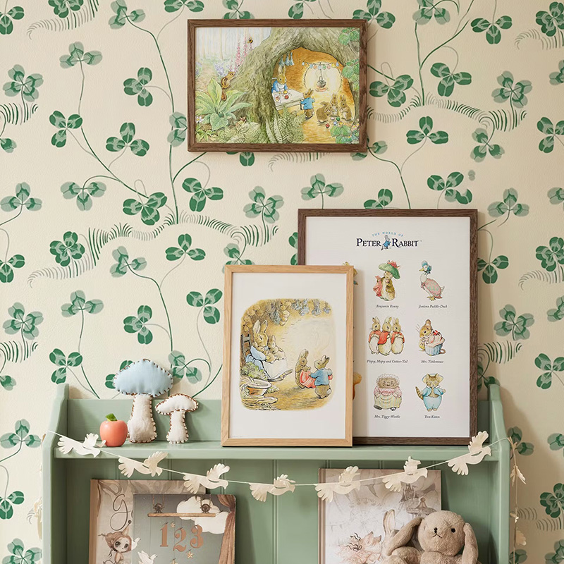 1PC frameloze decoratieve kuns - Baby Nursery Vintage Decor recensie en prijs